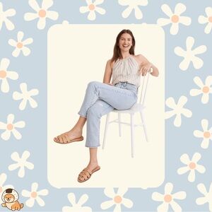 Madewell The Perfect Vintage Crop Jean in Sudbury Wash, Sz 26